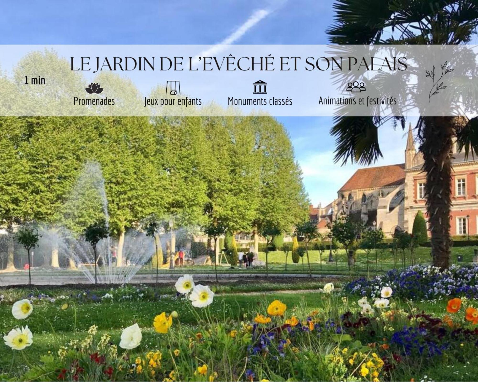 Joli Mansarde Au Calme - Le Jardin De L'eveche A Votre Fenetre Apartment Lisieux